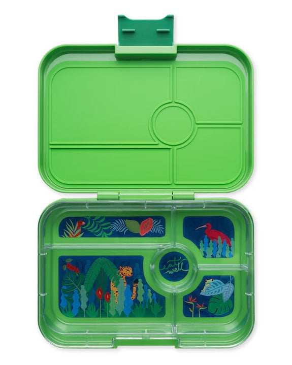 Yumbox - Tapas Lunch Box 5 Compartment - Jurassic Green - Jungle