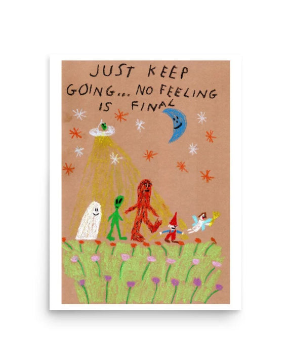 Sandwitch Shop - Just Keep Going Print