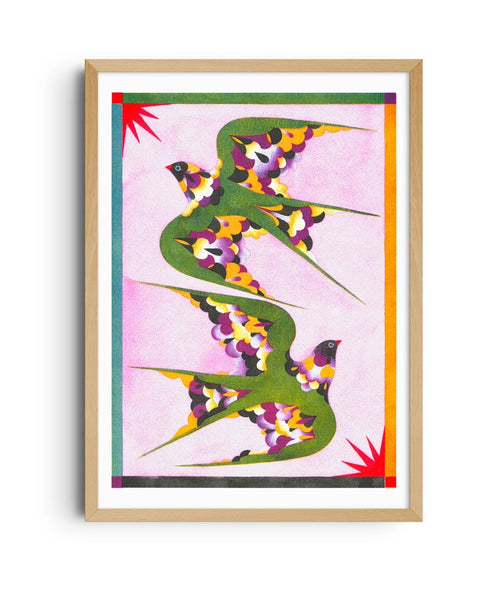 KIBLIND Atelier - Lou Benesch - Dance - A3 Poster