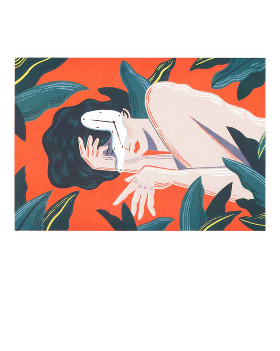 Kiblind - Clara Dupré - the Lack of Time - A3 Poster