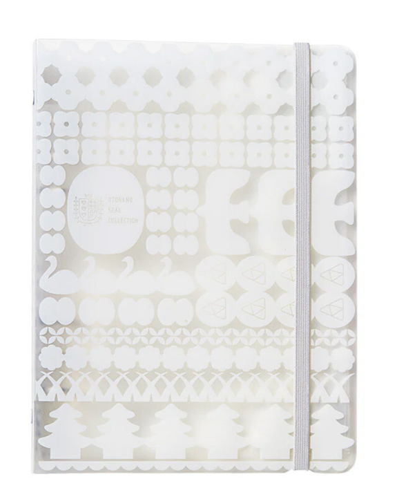 KING JIM - OTONA Sticker File Binder - White