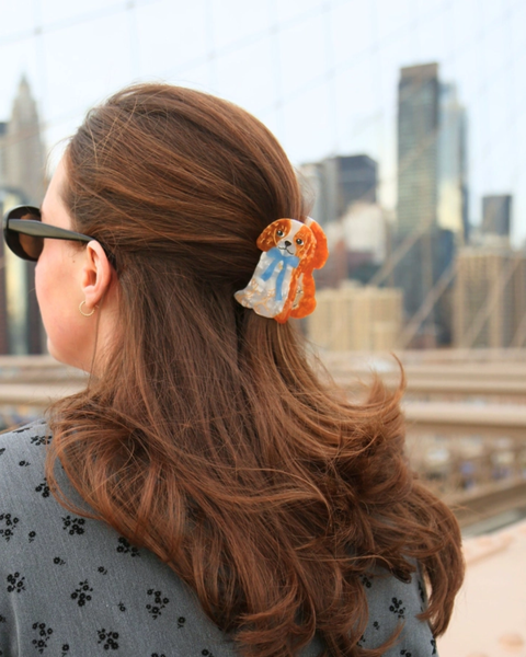 Solar Eclipse - King Charles Claw Clip