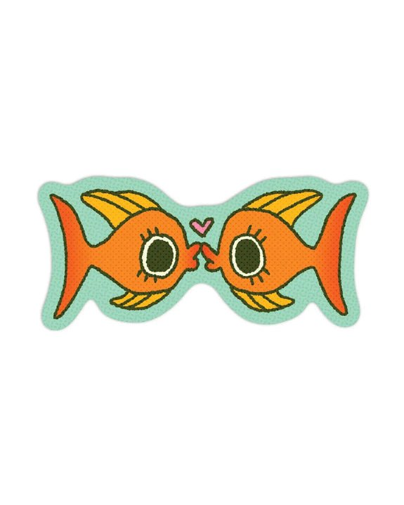 Rags AF - Kissy Fish! Sticker