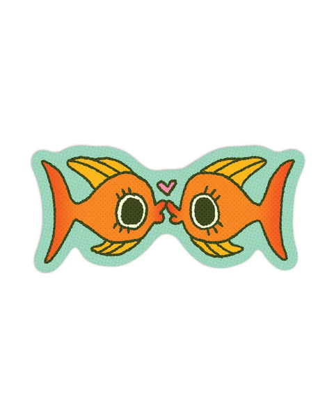 Rags AF - Kissy Fish! Sticker