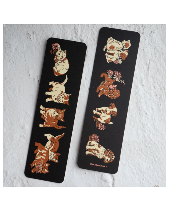 Stay Home Club - Kittens & Puppies Bookmark