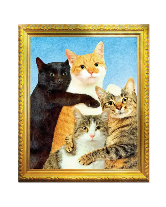 Apply Stickers - Kitty Family By Toiletpaper - Die-Cut Sticker