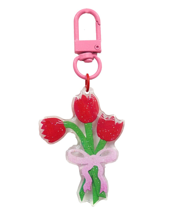 Kitiya Palaskas - Tulips Keyring