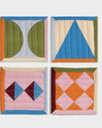 &klevering - Coaster stitch set of 4