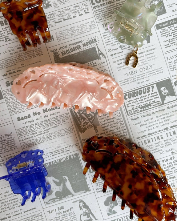 Hey Ricochet - Lace Claw Mini - Tortoise