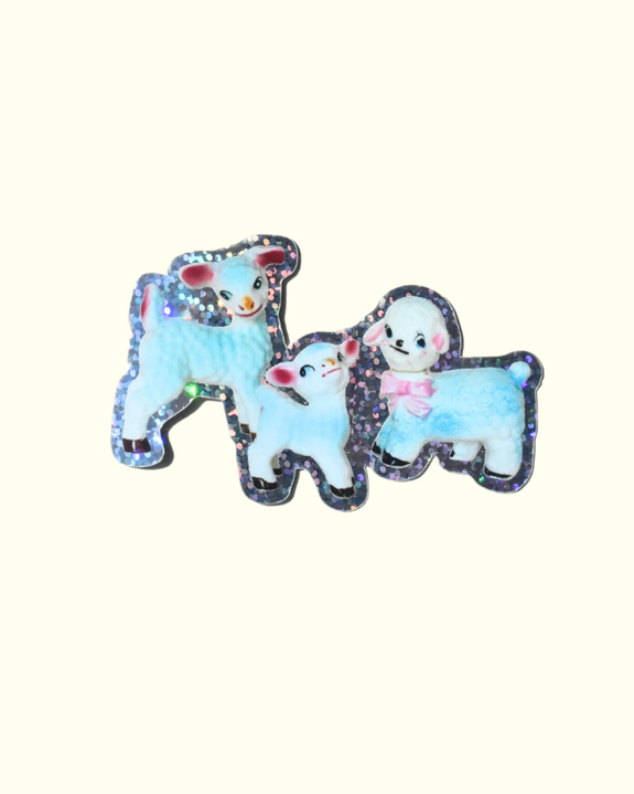 Riley Grae - Kitsch Lamb Family - Sticker