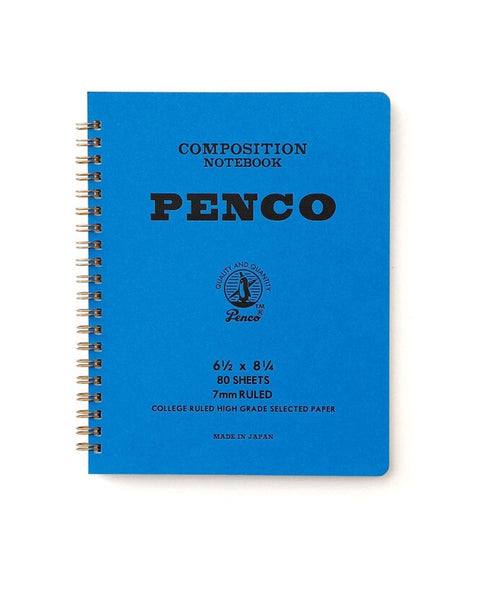 PENCO - Coil Notepad - Large - Blue