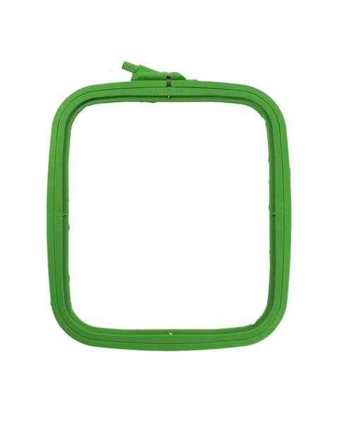 Nurge - Square Plastic Hoops - Large - Green