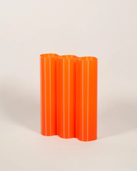 Warren & Laetitia - Alvaro Vase - Large - Orange