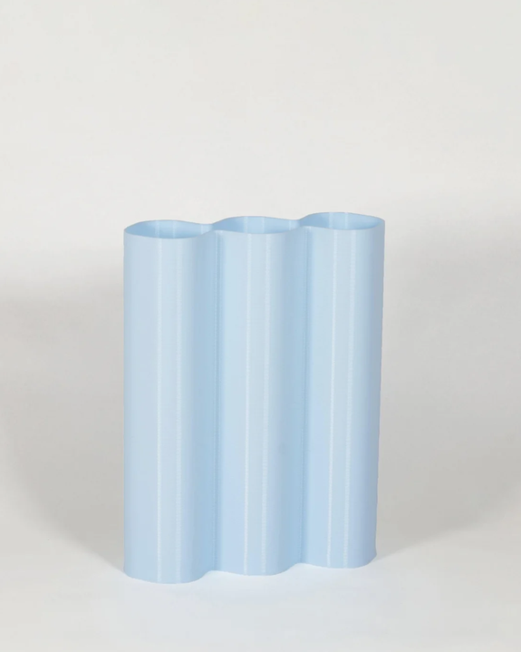 Warren & Laetitia - Alvaro Vase - Large - Sky Blue
