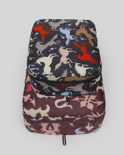 Baggu - Large Packing Cube Set - Western Cut Outs