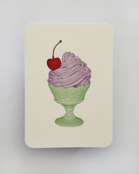 Canonbury Press - Lavender Chantilly Cream Greeting Card