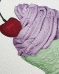 Canonbury Press - Lavender Chantilly Cream Greeting Card