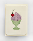 Canonbury Press - Lavender Chantilly Cream Greeting Card