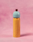 Maegen - Salt or Pepper Grinder - Light Blue & Burgundy - Medium