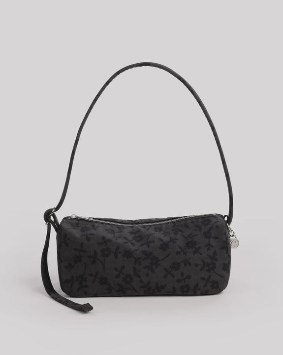 Baggu - Nylon Loaf Bag - Charcoal Ditsy Floral