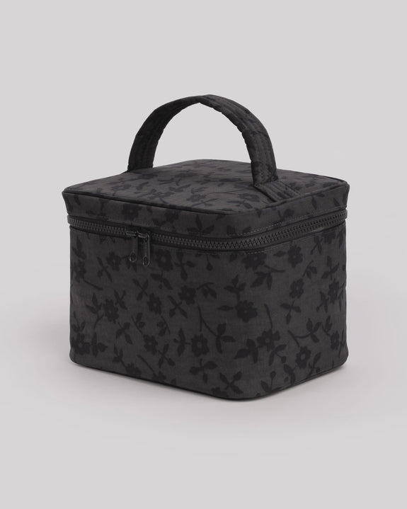 Baggu - Large Cosmetic Case - Charcoal Ditsy Floral