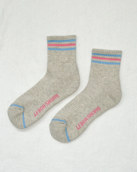 Le Bon Shoppe - Girlfriend Socks - Bright Grey