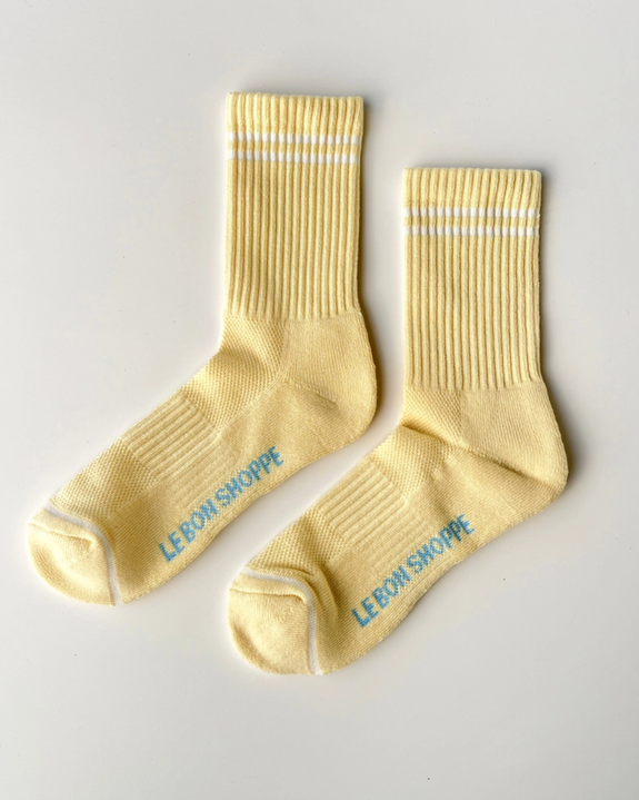 Le Bon Shoppe - Boyfriend Socks - Lemonade