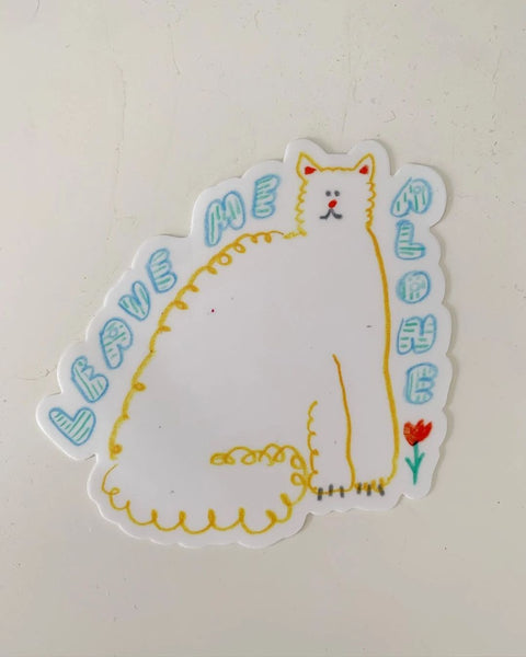 Sandwitch Shop - Leave Me Alone Sticker