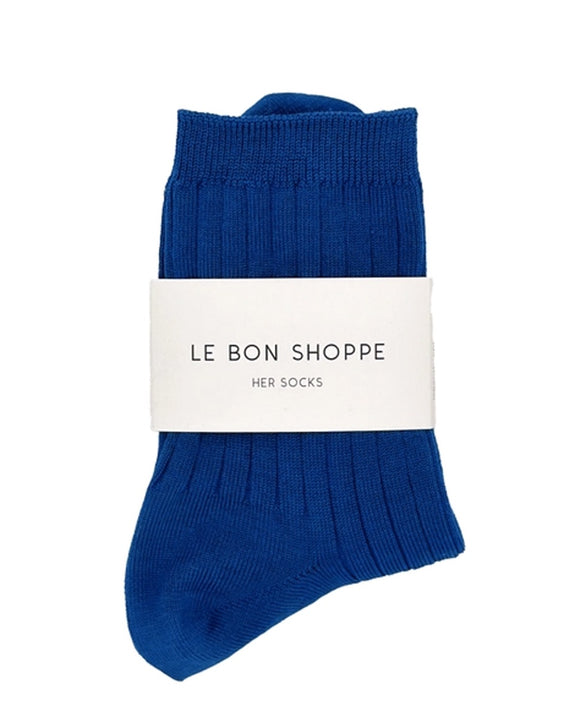 Le Bon Shoppe - Her Socks - Cobalt