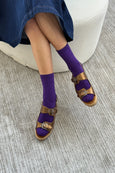 Le Bon Shoppe - Her Socks - Eggplant