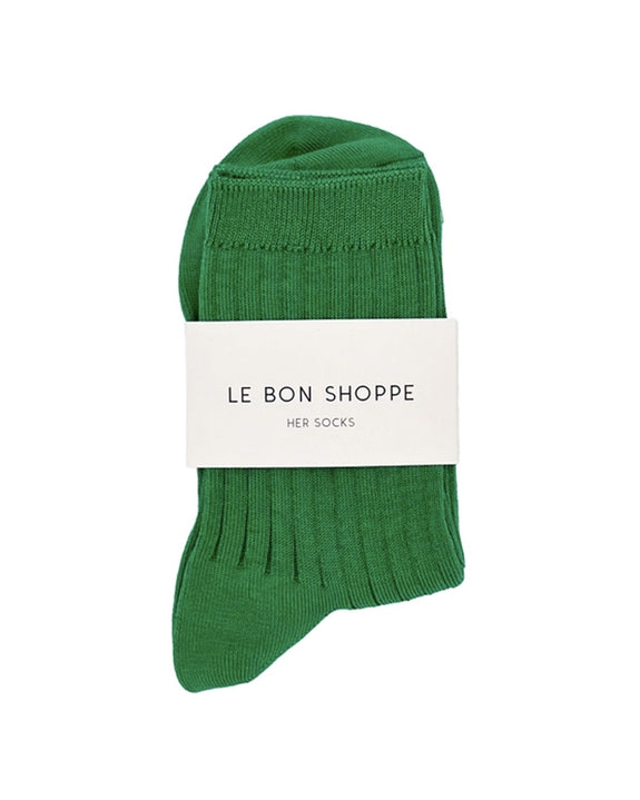 Le Bon Shoppe - Her Socks - Kelly Green