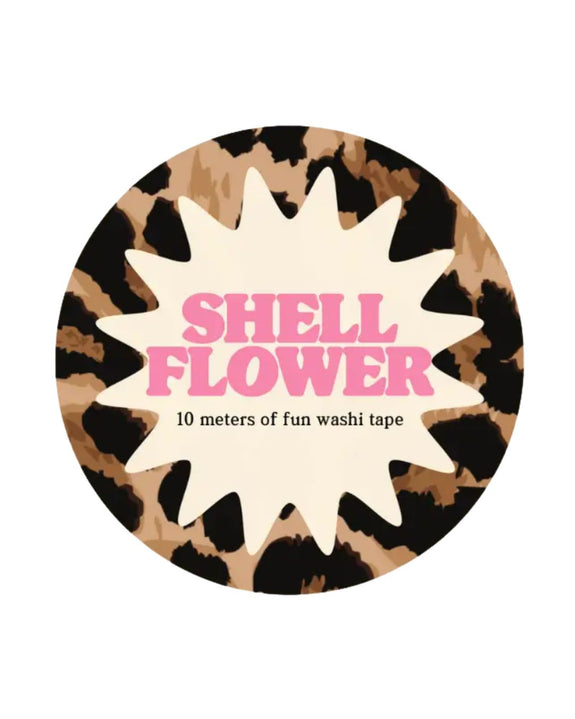 Shellflower - Leopard Washi Tape