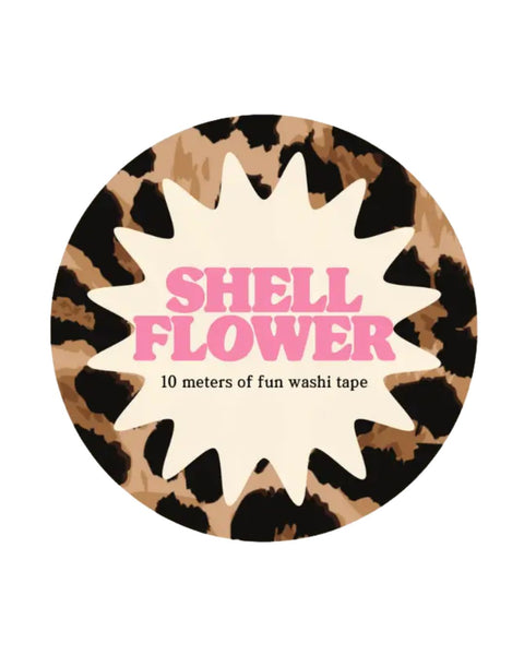 Shellflower - Leopard Washi Tape
