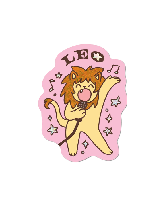 Apply Stickers - Leo Die-Cut Sticker