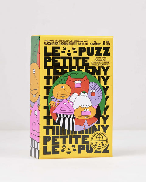 Le Puzz - The Flumpsteins - 81 Piece Mini Puzzle