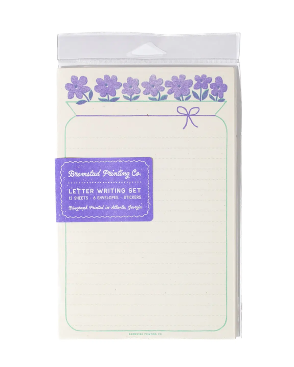 Bromstad Printing Co. - Letter Writing Set - Vase