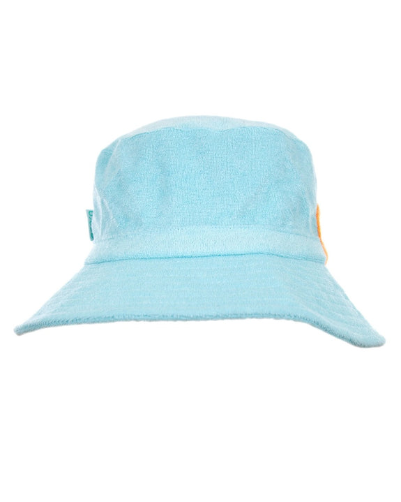 Acorn Kids - Light Blue Terry Towelling Bucket Hat