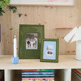 &klevering - Candle Holder - Chunk - Light Blue