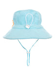 Acorn Kids - Light Blue Terry Towelling Bucket Hat