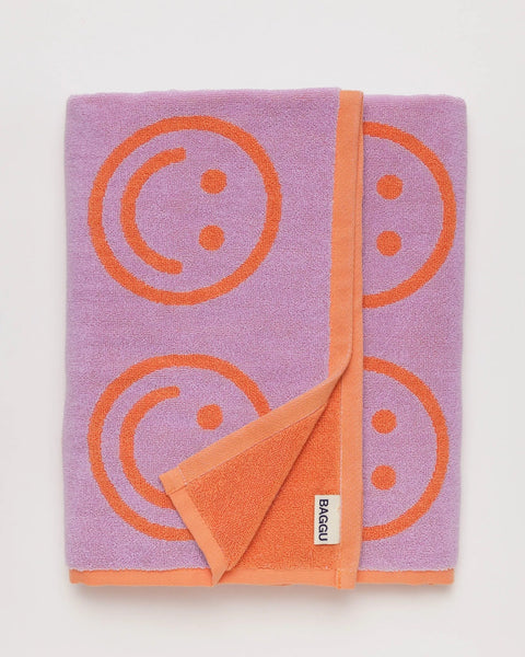 Baggu - Bath Towel - Happy Lilac