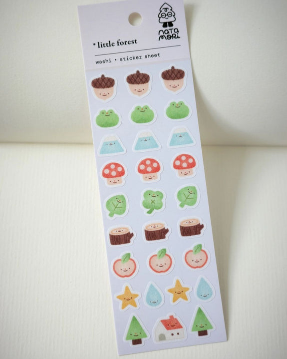 Natamori - Washi Sticker Sheet - Little Forest