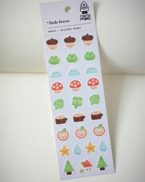 Natamori - Washi Sticker Sheet - Little Forest