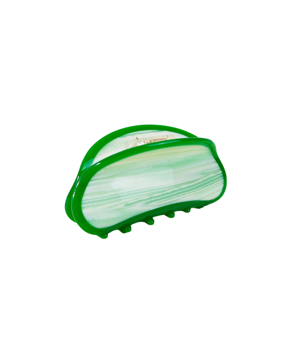 Etc. Store - Luella Medium Hair Claw in Lime
