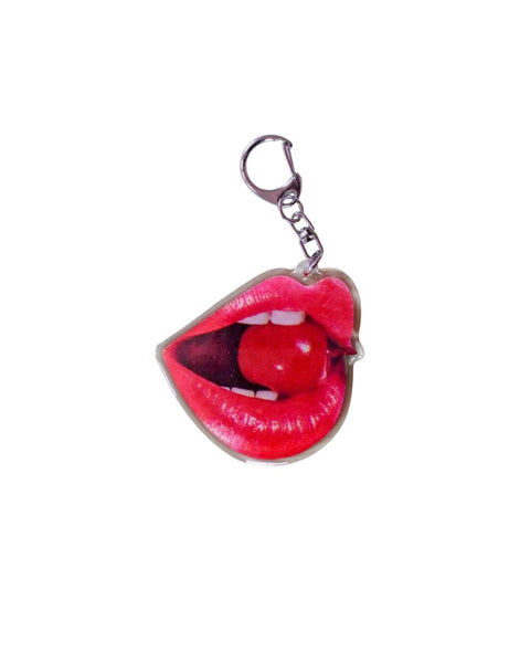 Haricot Vert - Picto-Charm ™ Keychain - Lips