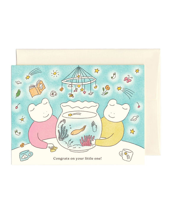 foonie - New Baby Card - Tadpole
