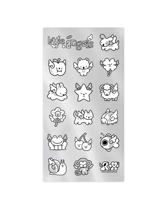 Rochelle Oh - 'Little Angels' Sticker Sheet