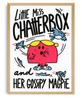 Kiblind - Little Miss Chatterbox - A3 Poster