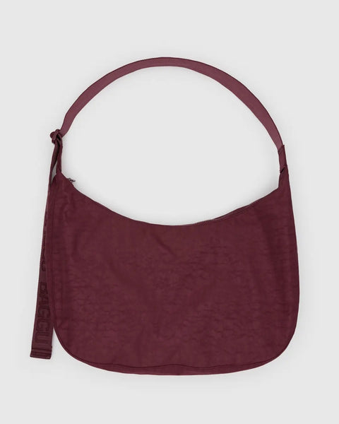 Baggu - Large Nylon Crescent Bag - Mahogany