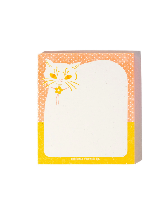 Bromstad Printing Co. - Mini Notepad - Loaf Cat