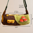Curlworks - Corduroy Log Crossbody Bag